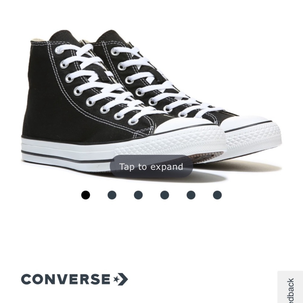 Black High Top Converse